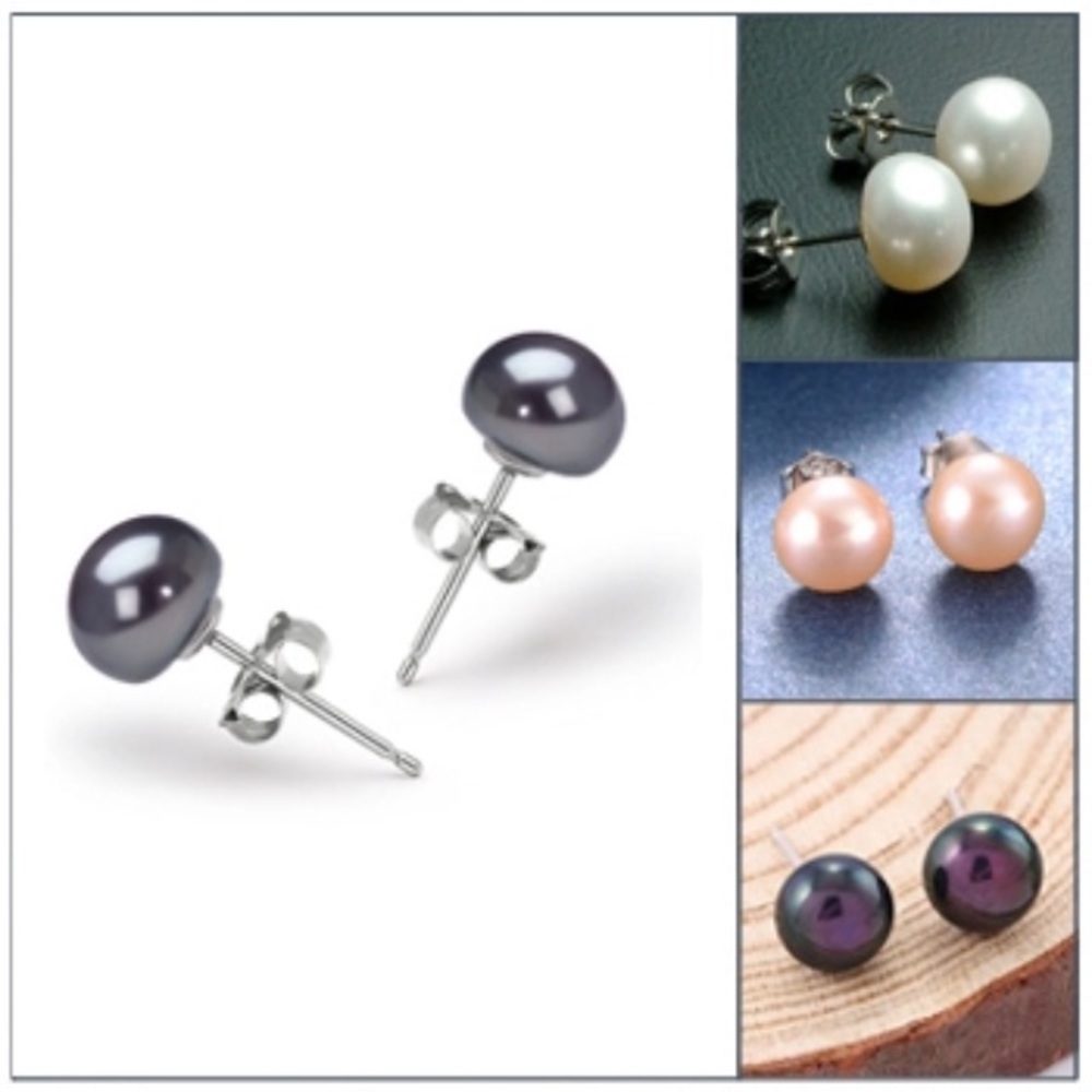 NEW!๐๐๐๐คBLACK๐คFRESHWATER๐คPEARLS๐๐GORGEOUS! - Picture 3 of 4